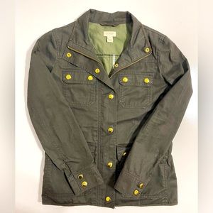 ❌❌SOLD Women’s J Crew Field Jacket Green, XS